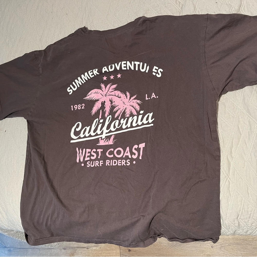 Summer adventures California tshirt